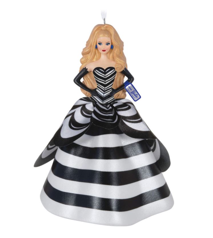 2024 Blue Sapphire Barbie  - 65th Anniversary - Porcelain and Fabric